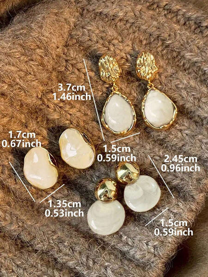 Coraline Stud/Hoop Earring Set