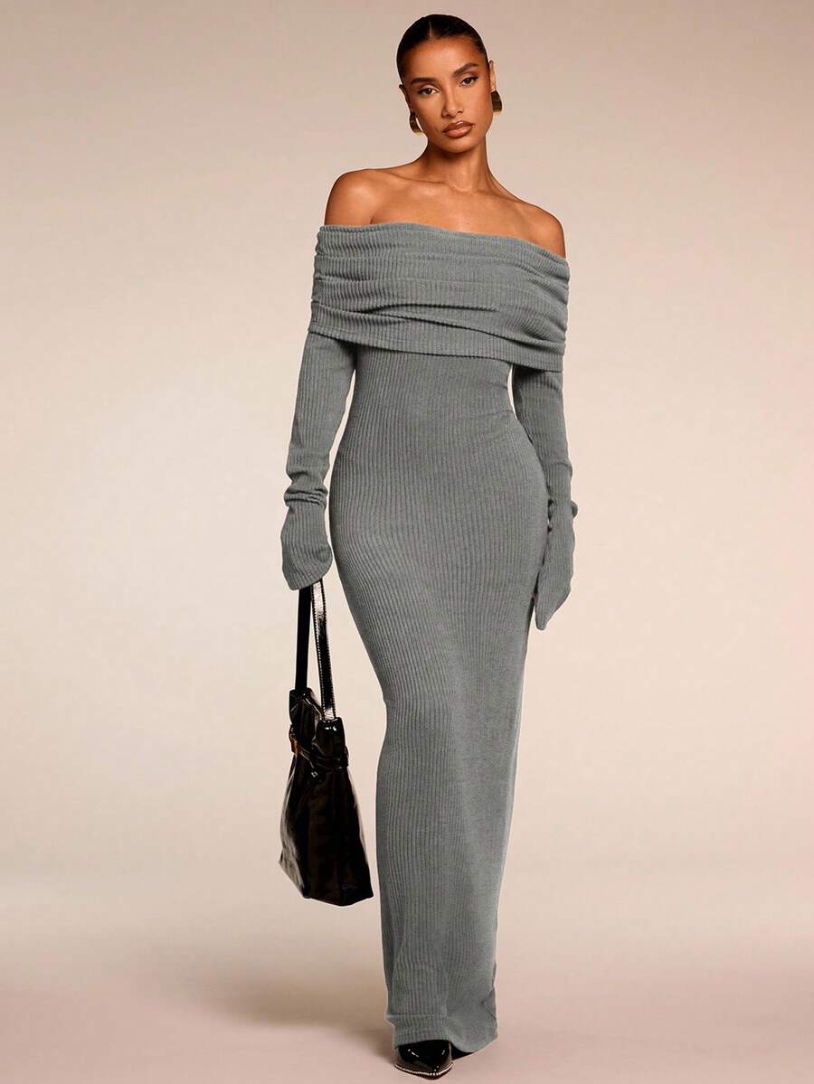 Anisa Off-Shoulder Dress