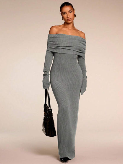 Anisa Off-Shoulder Dress