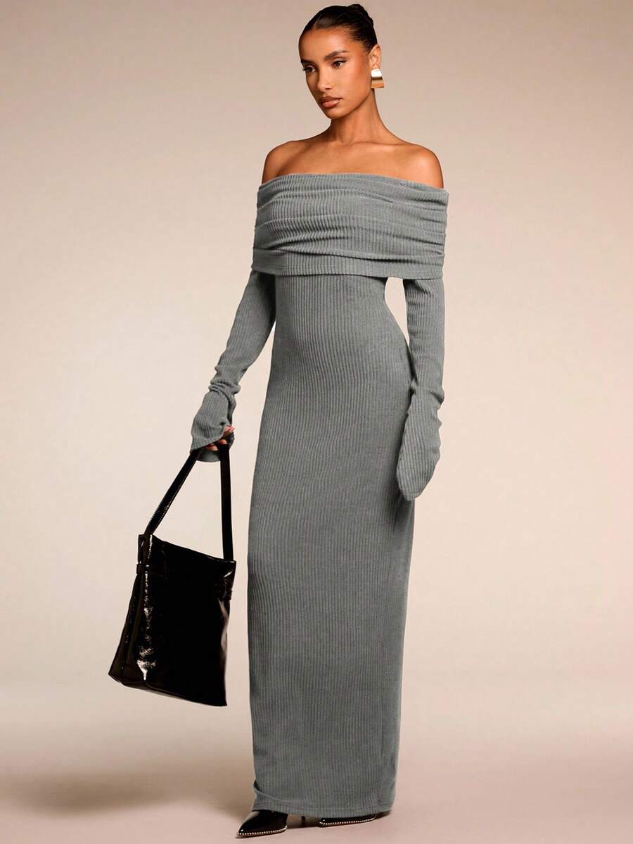 Anisa Off-Shoulder Dress