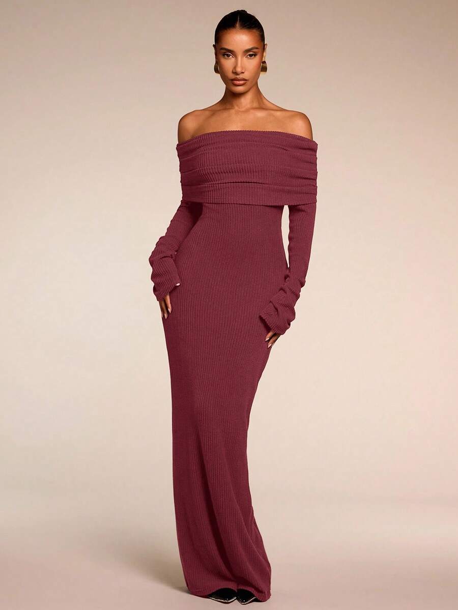 Anisa Off-Shoulder Dress