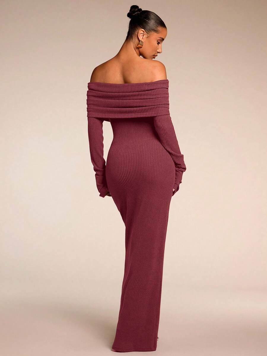 Anisa Off-Shoulder Dress