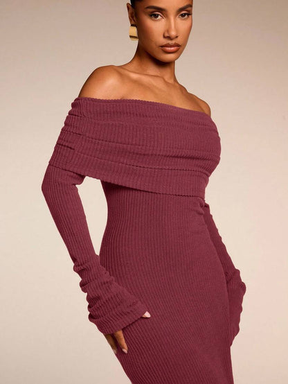 Anisa Off-Shoulder Dress