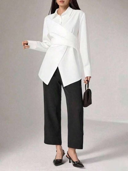 Yara Button-Back Office Shirt