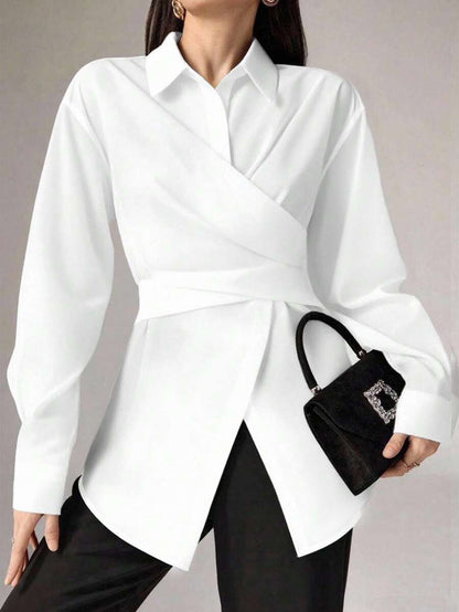 Yara Button-Back Office Shirt