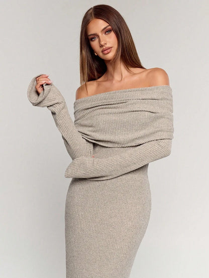 Anisa Off-Shoulder Dress