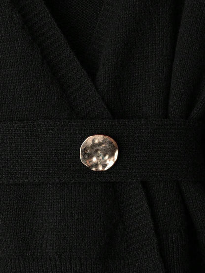 Oria Side-Wrap Sweater