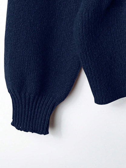 Oria Side-Wrap Sweater