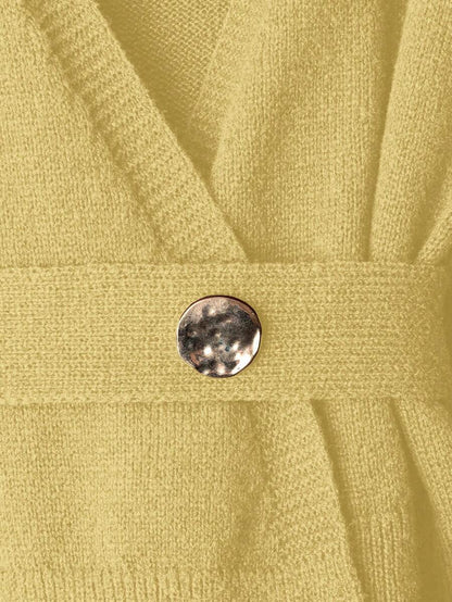 Oria Side-Wrap Sweater