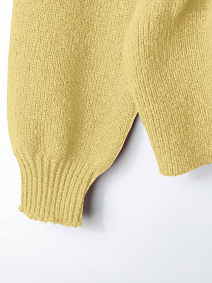 Oria Side-Wrap Sweater