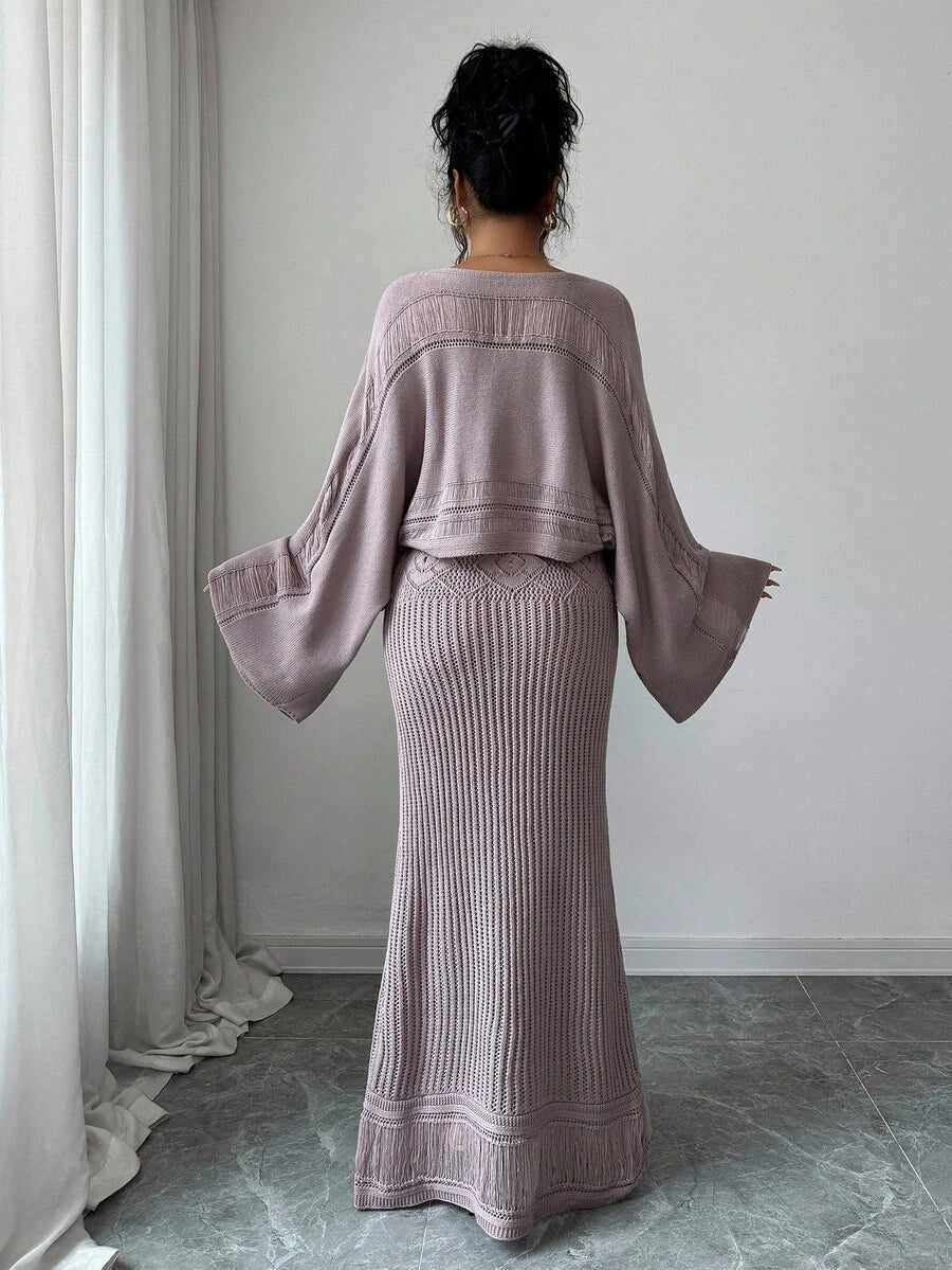Blair Knitted Skirt Set