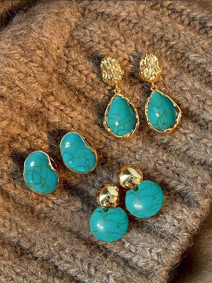 Coraline Stud/Hoop Earring Set