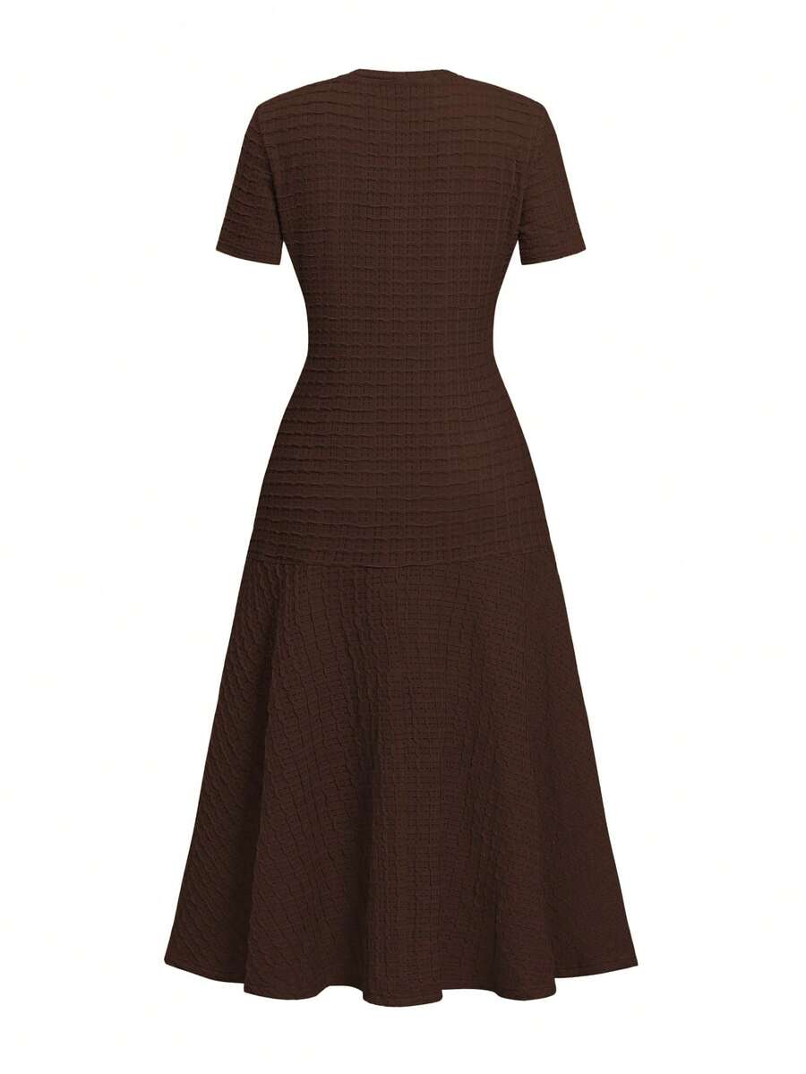Azeen Short-Sleeve Dress
