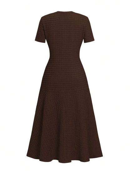 Azeen Short-Sleeve Dress