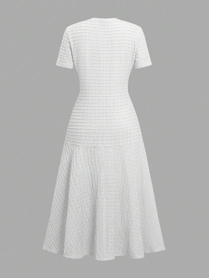 Azeen Short-Sleeve Dress