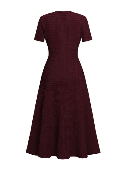 Azeen Short-Sleeve Dress