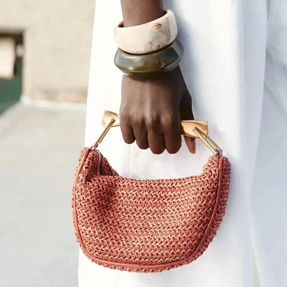 Beach Straw Purse