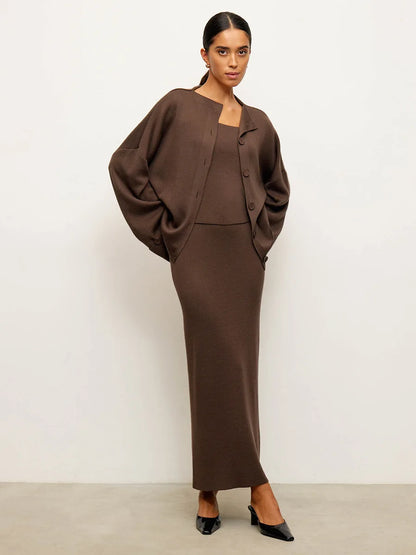 Farah Cardigan Set