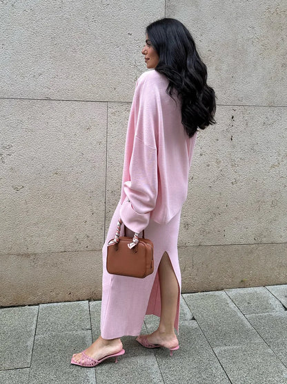 Farah Cardigan Set