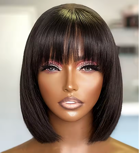 Bob Wig With Bangs