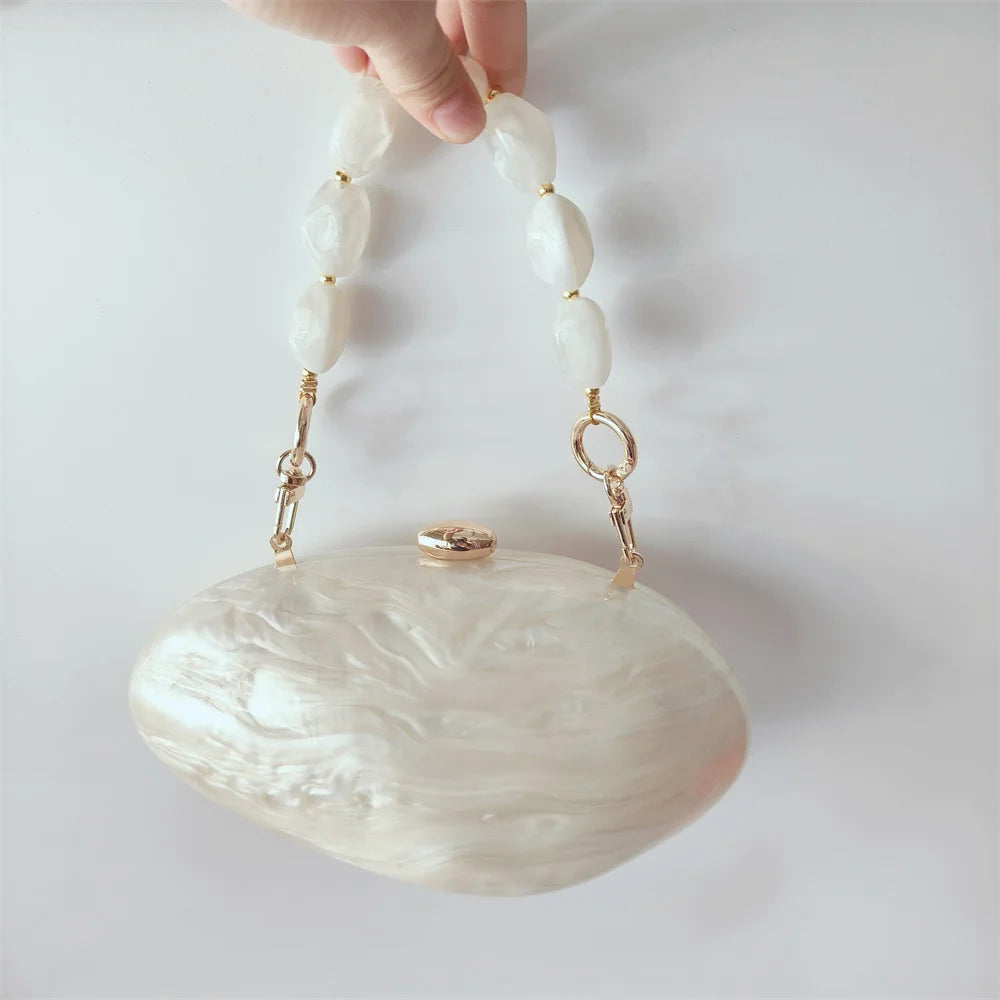Marble Shell Purse